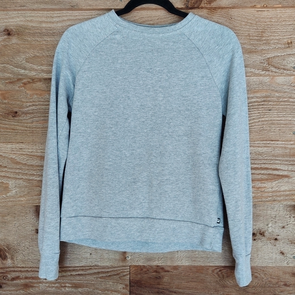 Fabletics Gray Ginger Backless Sweatshirt Xsmall - image 2